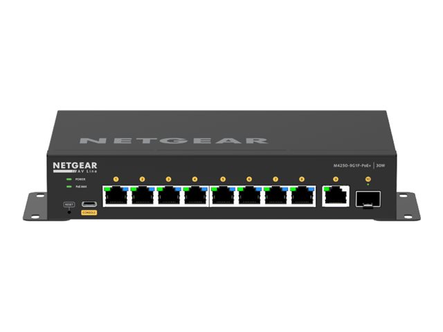 elara NETGEAR AV Line M4250-9G1F-PoE+