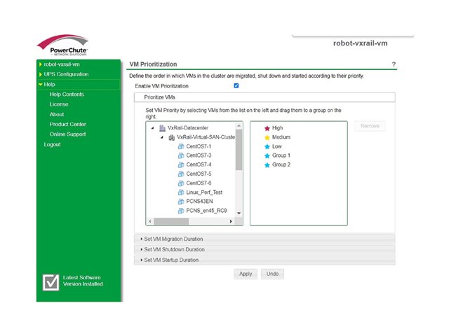 Elara PowerChute Network Shutdown (v. 5)