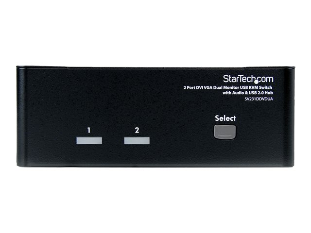 Elara StarTech.com 2 Port KVM Switch