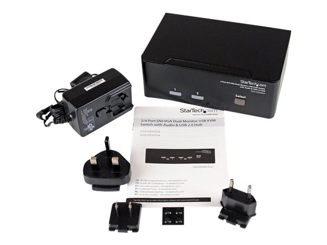 Elara StarTech.com 2 Port KVM Switch