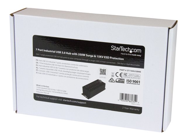 Elara StarTech.com 7-Port USB 3.0 Hub