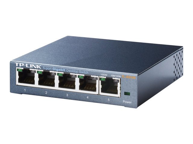 elara TP-Link TL-SG105 5-Port Metal Gigabit Switch