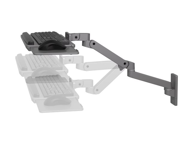 elara Ergotron LX Pro keyboard/mouse arm mount tray
