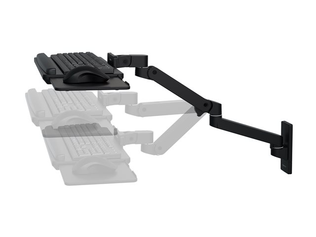 elara Ergotron LX Pro keyboard/mouse arm mount tray