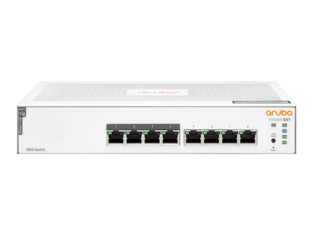 elara HPE Networking Instant On 1830 8G 4p Class4 PoE 65W Switch