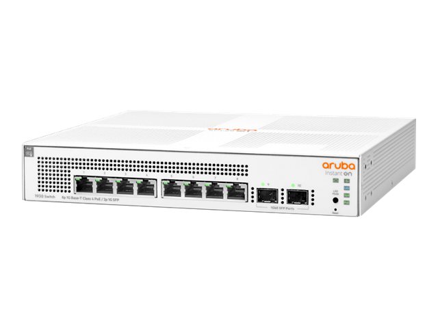 elara HPE Networking Instant On 1930 8G Class4 PoE 2SFP 124W Switch
