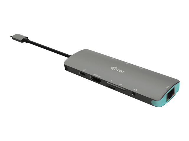 elara i-Tec USB-C Metal Nano Docking Station 4K HDMI LAN + Power Delivery