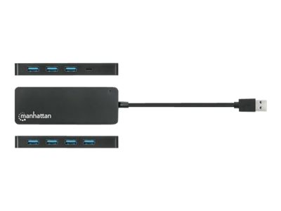 Elara Manhattan USB-A Dock/Hub Ports (x7): USB-A (x7) 5 Gbps (USB 3.2 Gen1 Aka USB 3.0) External Power Supply Not Needed Cable 15cm SuperSpeed USB Bla
