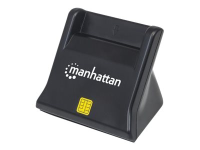 elara Manhattan USB-A Smart/SIM Card Reader 480 Mbps (USB 2.0) Desktop Standing Friction Type compatible Hi-Speed USB Cable 86cm Black Three Year War