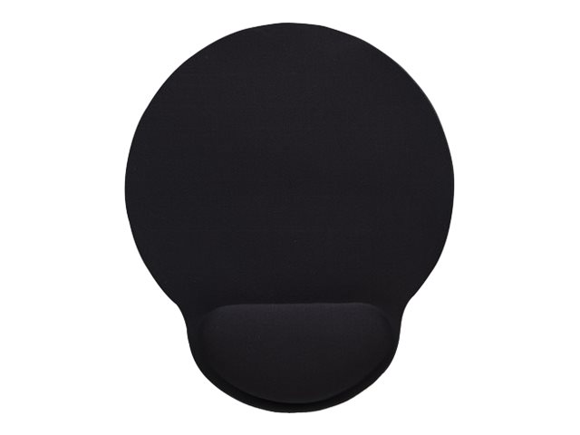 elara Manhattan Wrist Gel Support Pad and Mouse Mat Black 241 Ã— 203 Ã— 40 mm non slip base Lifetime Warranty Card Retail Packaging