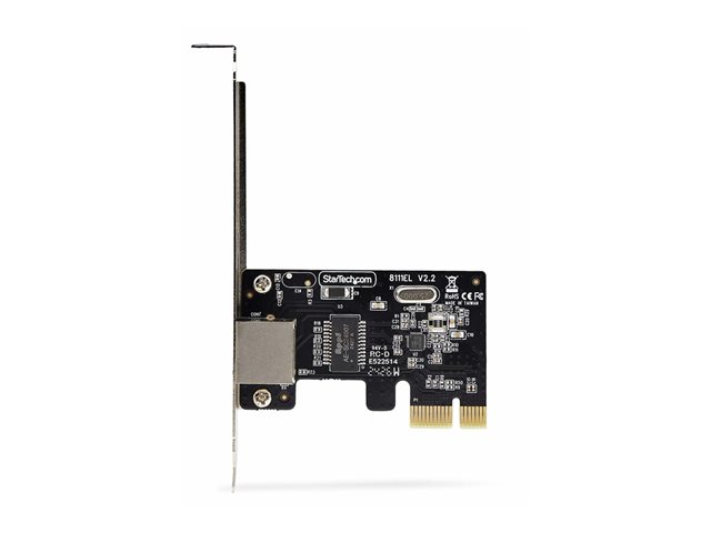 elara StarTech.com 1-Port Gigabit PCIe Network Adapter Card TAA Compliant