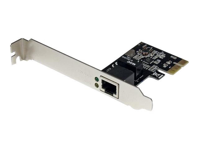 elara StarTech.com 1 Port PCIe Gigabit Network Server Adapter NIC Card