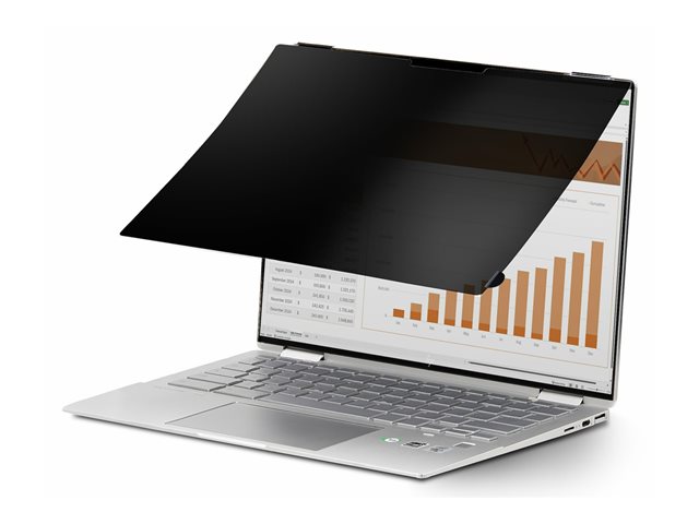 Elara StarTech.com 14-inch 16:9 Touch Privacy Screen Anti-Glare Privacy Filter Laptop Monitor Screen Protector With +/- 30 Deg. View Angle Flip-Over