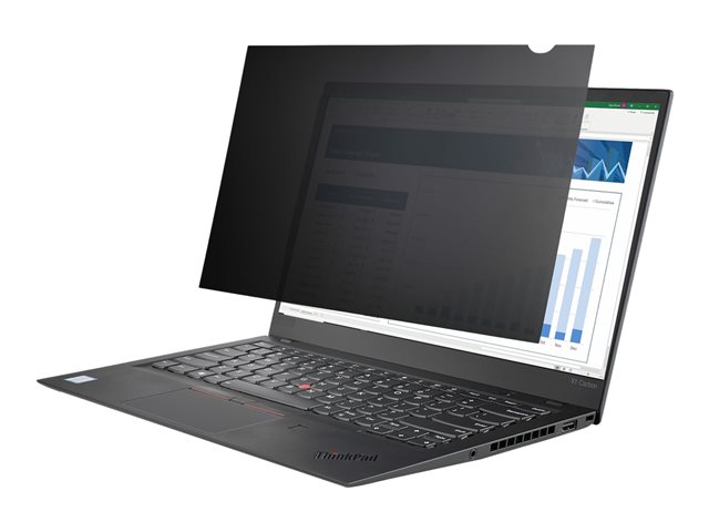 Elara StarTech.com 14in Lap14in Laptop Privacy Screen Anti-Glare Privacy Filter For Widescreen (16:9) Displays Laptop Monitor Screen Protector With 51% Bl