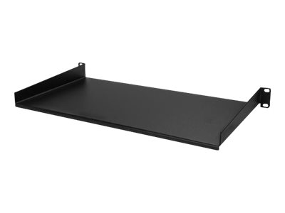 Elara StarTech.com 1U Fixed Server Rack Mount Shelf 10in Deep Steel Universal Cantilever Tray For 19" AV/Data/Network Equipment Rack With Cage Nuts & Screw