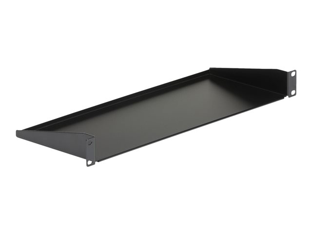 Elara StarTech.com 1U Server Rack Cabinet Shelf 7in Deep Fixed Cantilever Tray Rackmount Shelf For 19" AV/Data/Network Equipment Enclosure With Cage Nuts