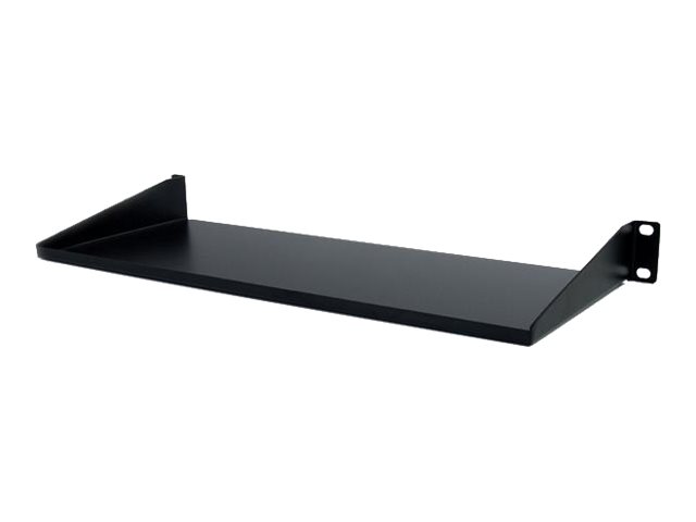 elara StarTech.com 1U Server Rack Cabinet Shelf 7in Deep Fixed Cantilever Tray Rackmount Shelf for 19" AV/Data/Network Equipment Enclosure with Cage Nuts