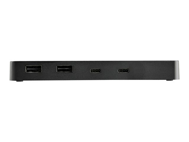 Elara StarTech.com 2 Port USB C KVM Switch 4K 60Hz HDMI Compact Dual Port UHD USB Type C Desktop Mini KVM Switch With USB C Cables Bus Powered MacBook I