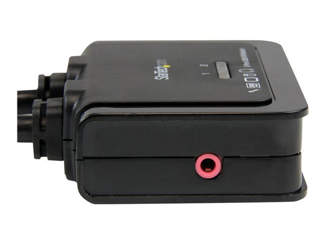 Elara StarTech.com 2 Port USB HDMI Cable KVM Switch With Audio And Remote Switch