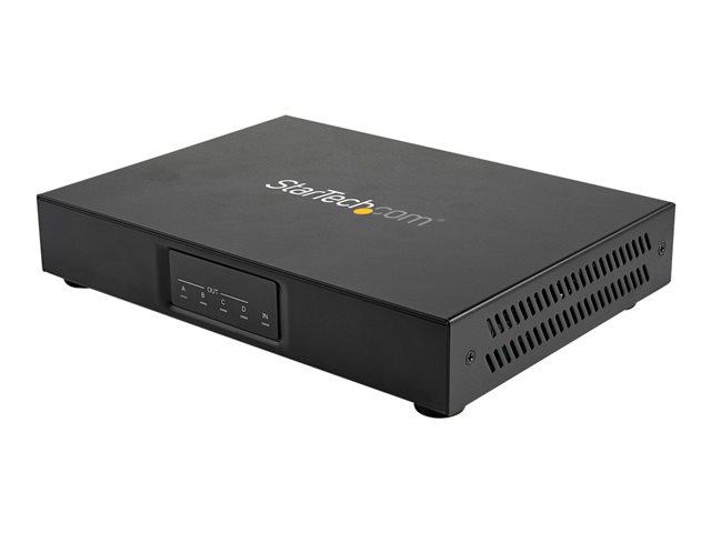 elara StarTech.com 2x2 HDMI Video Wall Controller 4K 60Hz HDMI 2.0 Video Input to 4x 1080p Output Video Wall Processor for Multi Screen Display Video Wal