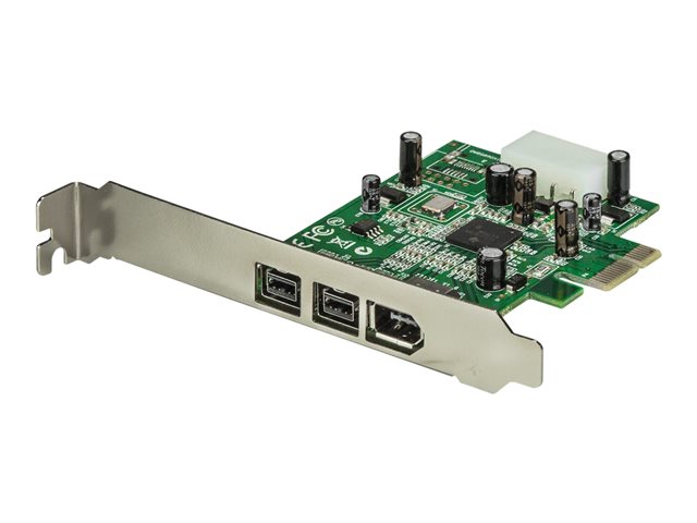 elara StarTech.com 3 Port 2b 1a 1394 PCI Express FireWire Card Adapter