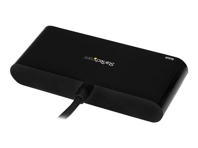 Elara StarTech.com 3 Port USB-C Hub With Gigabit Ethernet & 60W Power Delivery Passthrough Laptop Charging USB-C To 3x USB-A (USB 3.0 SuperSpeed 5Gbps) US