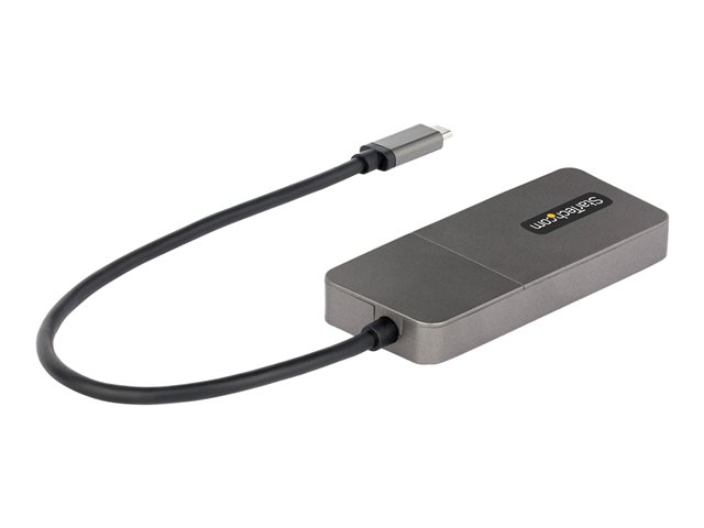 Elara StarTech.com 3-Port USB-C MST Hub USB Type-C To 3x HDMI Multi-Monitor Adapter For Laptop Triple HDMI Up To 4K 60Hz W/ DP 1.4 Alt Mode And DSC HDR