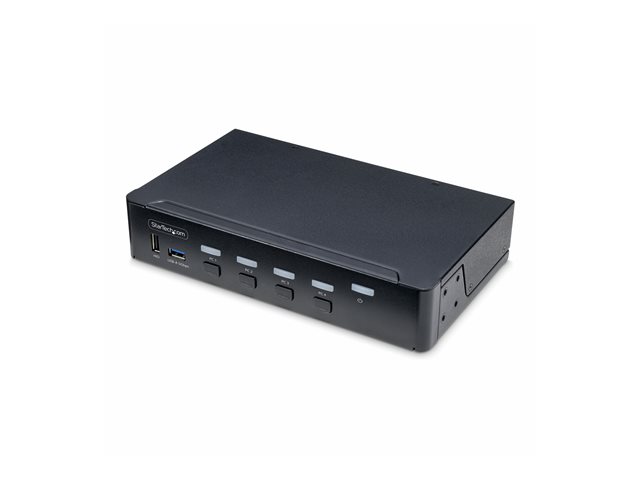 Elara StarTech.com 4-Port DisplayPort KVM Switch 4K 60Hz TAA Compliant