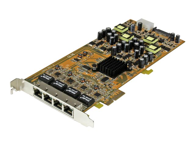 elara StarTech.com 4 Port Gigabit PoE (Power over Ethernet) Card