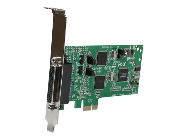 elara StarTech.com 4 Port PCI Express PCIe Serial Combo Card