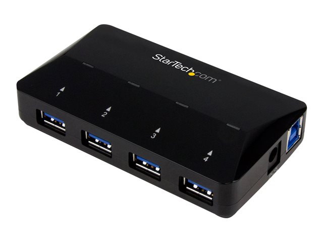 elara StarTech.com 4-Port USB 3.0 Hub plus Dedicated Charging Port