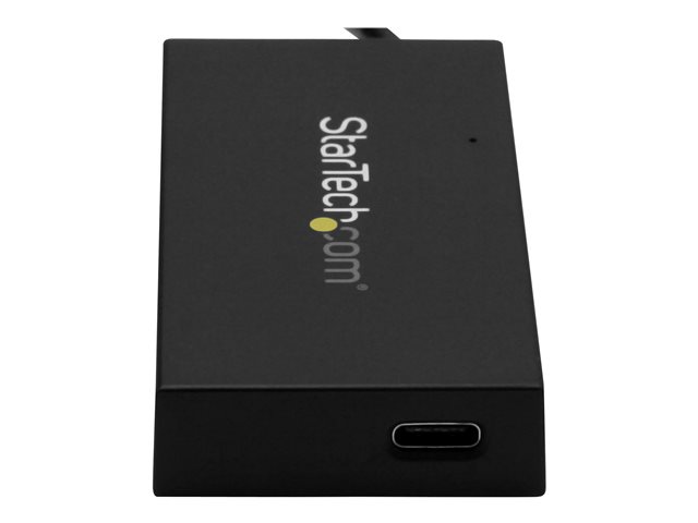 Elara StarTech.com 4 Port USB 3.0 Hub USB Type-A Hub With 1x USB-C & 3x USB-A (SuperSpeed 5Gbps) USB Bus Or Self-Powered Portable USB 3.1/USB 3.2 Gen 1 B