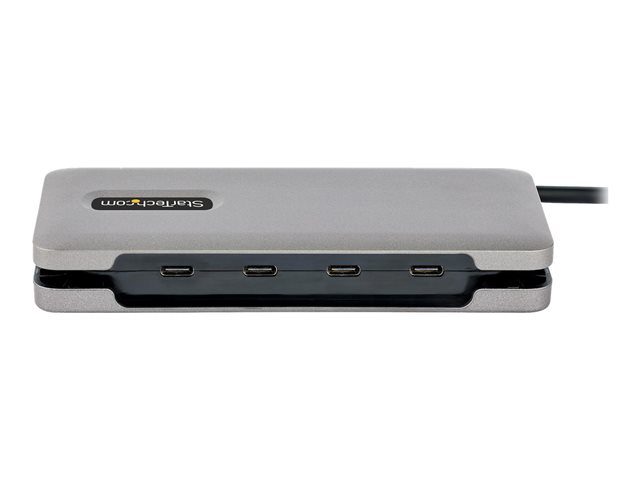 Elara StarTech.com 4-Port USB-C Hub 4x USB-C Ports USB 3.1 10Gbps Portable USB C Hub With 100W Power Delivery Pass-Through Portable USB Type C Hub W/ 9