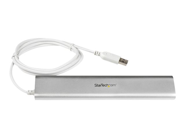 Elara StarTech.com 7 Port Compact USB 3.0 Hub With Built-in Cable