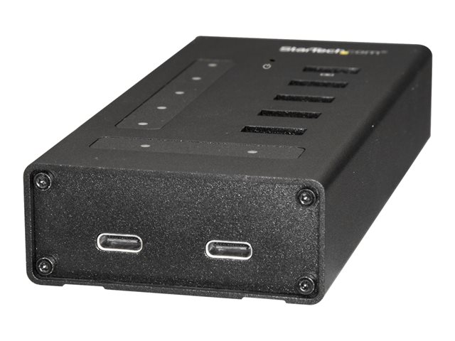 Elara StarTech.com 7 Port USB C Hub USB Type-C To 2x USB-C/5x USB-A Moutable Metal Hub USB 3.0 SuperSpeed 5Gbps USB 3.1/USB 3.2 Gen 1 Self Powered BC