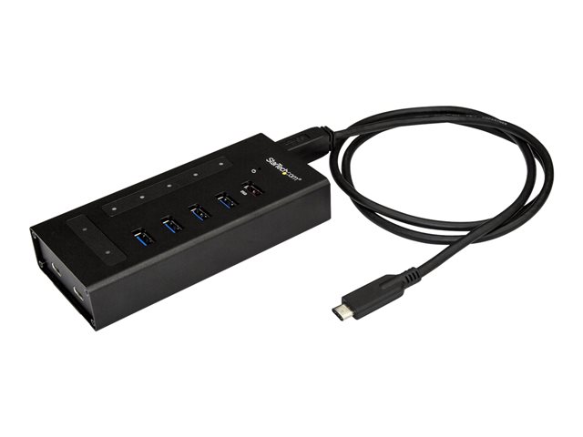 elara StarTech.com 7 Port USB C Hub USB Type-C to 2x USB-C/5x USB-A Moutable Metal Hub USB 3.0 SuperSpeed 5Gbps USB 3.1/USB 3.2 Gen 1 Self Powered BC