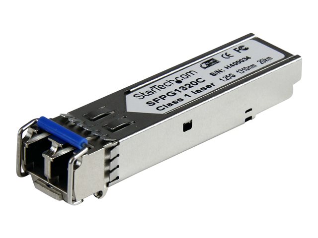 elara StarTech.com Cisco GLC-LH-SMD Compatible SFP Module 1000BASE-LH 1GbE Single Mode (SMF) Fiber SMF Optic Transceiver 1GE Gigabit Ethernet SFP LC 20km 1