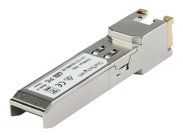 Elara StarTech.com Cisco GLC-TE Compatible Module 1000BASE-T Copper Industrial Gigabit Ethernet Transceiver SFP To RJ45 Cat6/Cat5e 100m Extended Temp Cis