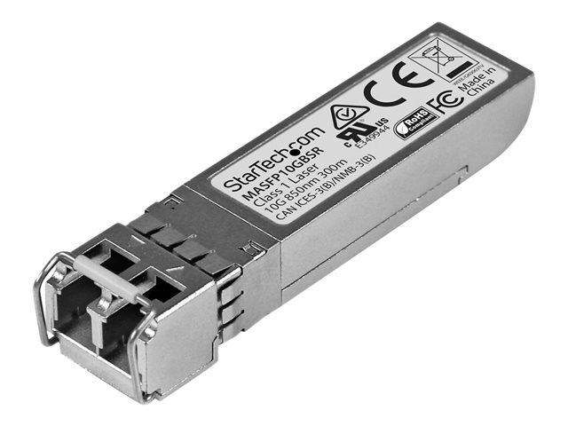 elara StarTech.com Cisco Meraki MA-SFP-10GB-SR Compatible SFP+ Module 10GBASE-SR 10GbE MMF Optic Transceiver 10GE Gigabit Ethernet LC Connector 300m 85
