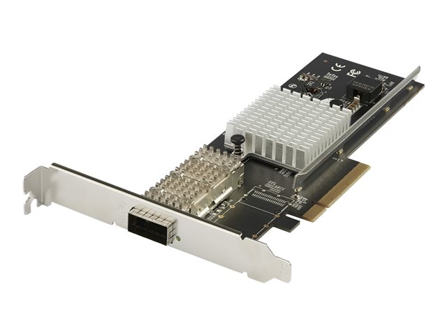 elara StarTech.com Dual Port 40G QSFP+ Network Card Intel XL710 Open QSFP+ Converged Adapter PCIe 40 Gigabit Ethernet Server NIC 40GbE Fiber Optic LAN Ca