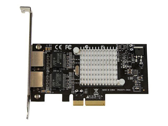 Elara StarTech.com Dual Port PCI Express (PCIe X4) Gigabit Ethernet Server Adapter