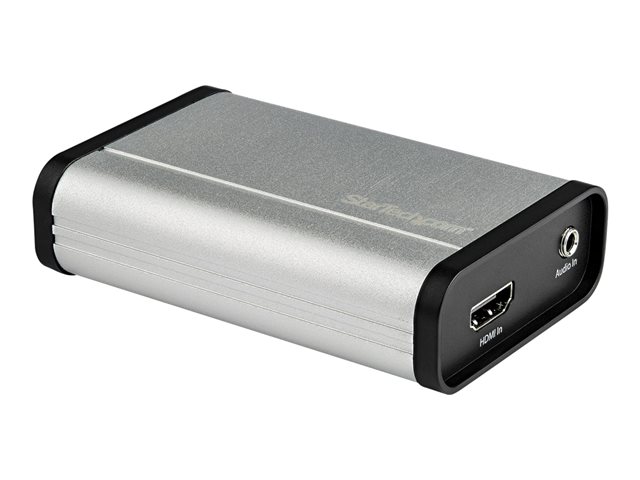 elara StarTech.com HDMI to USB C Video Capture Device 1080p 60fps UVC External USB 3.0 Type-C Capture/Live Streaming HDMI Audio/Video Recorder Adapter U