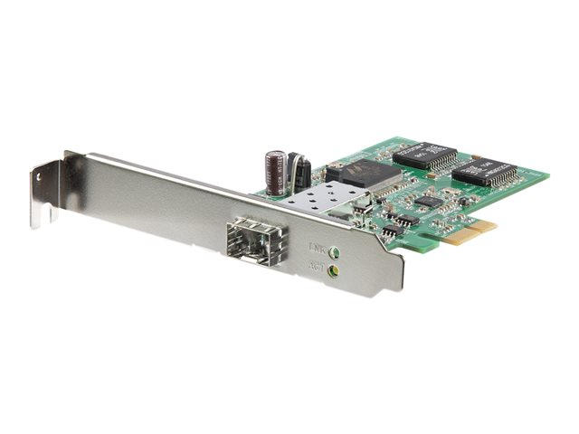 elara StarTech.com PCI Express Gigabit Ethernet Fiber Network Card w/ Open SFP