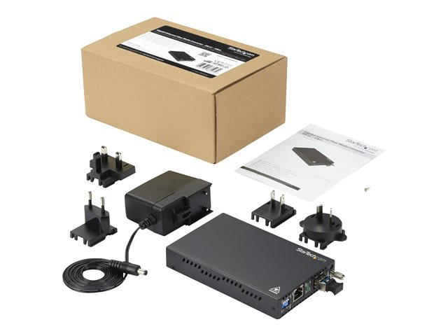 Elara StarTech.com Singlemode (SM) LC Fiber Media Converter For 1Gbe Network