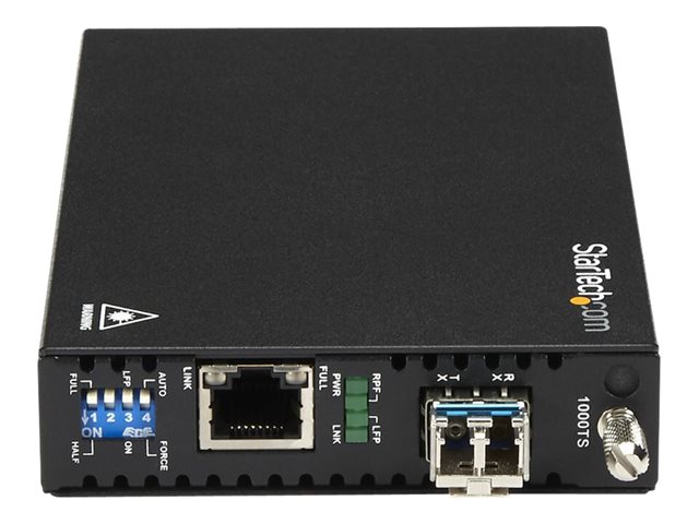 Elara StarTech.com Singlemode (SM) LC Fiber Media Converter For 1Gbe Network