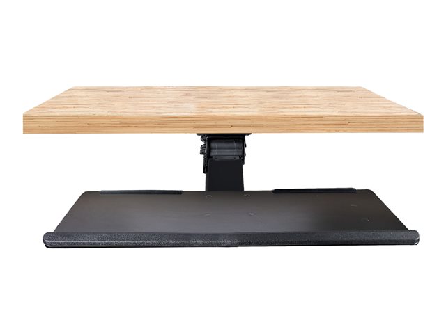 Elara StarTech.com Under Desk Keyboard Tray Full Motion & Height Adjustable Keyboard And Mouse Tray 10" X 26" Platform Ergonomic Sliding Computer Keyboar