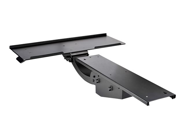 Elara StarTech.com Under Desk Keyboard Tray Full Motion & Height Adjustable Keyboard And Mouse Tray 10" X 26" Platform Ergonomic Sliding Computer Keyboar