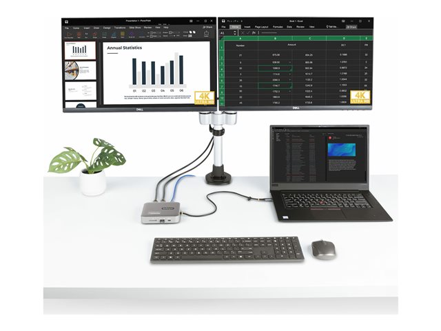 Elara StarTech.com Universal USB C Multiport Adapter
