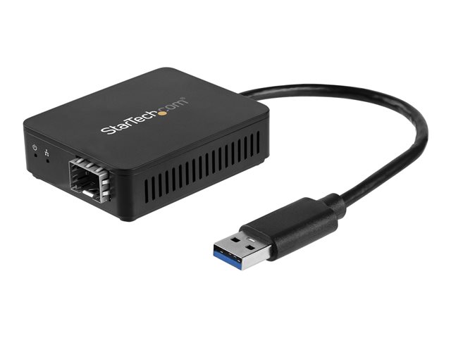 elara StarTech.com USB 3.0 to Fiber Optic Converter Compact USB to Open SFP Adapter USB to Gigabit Network Adapter USB 3.0 Fiber Adapter Multi Mode(MMF)/