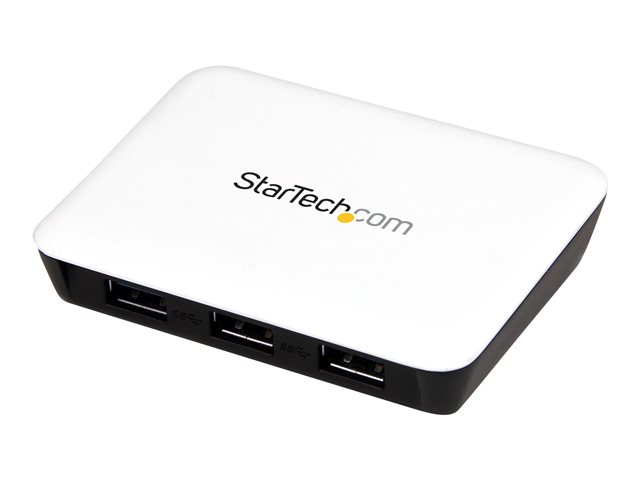 elara StarTech.com USB 3.0 to Gigabit Ethernet NIC Network Adapter with 3 Port Hub